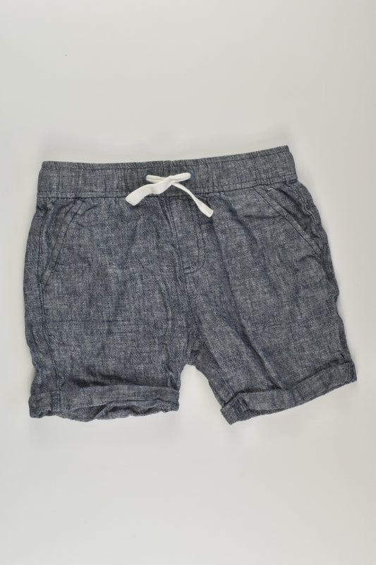 Anko Size 4 Linen Blend Shorts