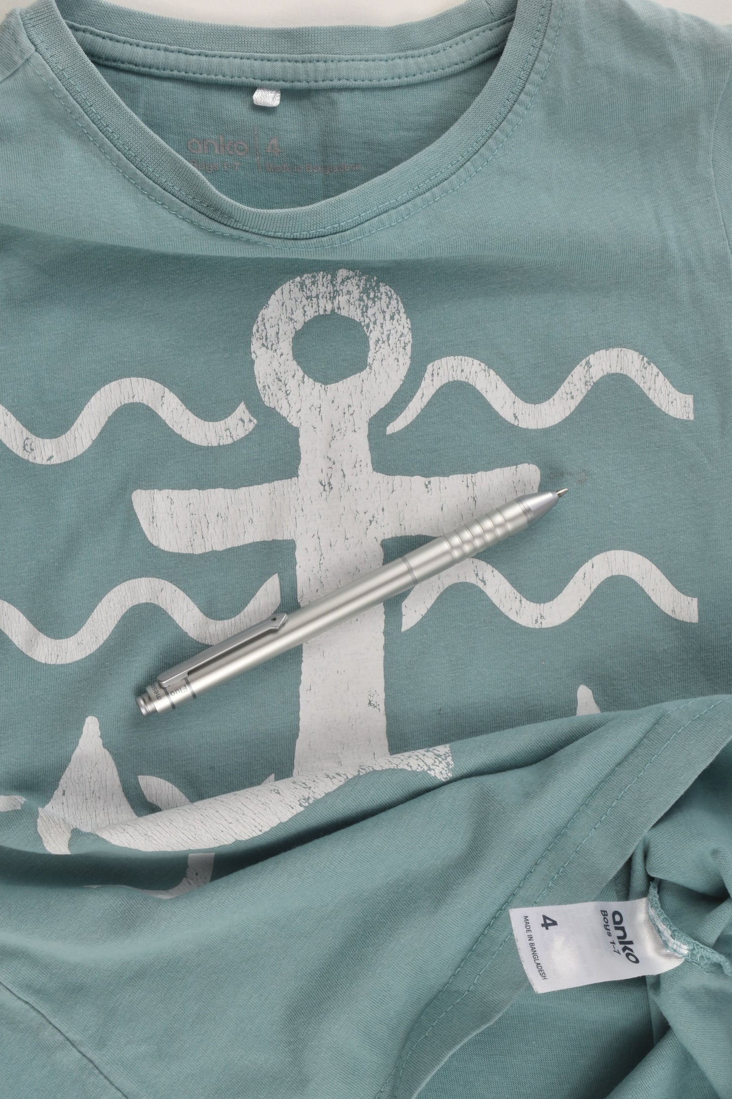 Anko Size 4 Nautical T-shirt