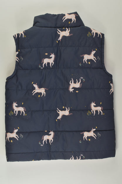 Anko Size 4 Unicorn Puffer Vest