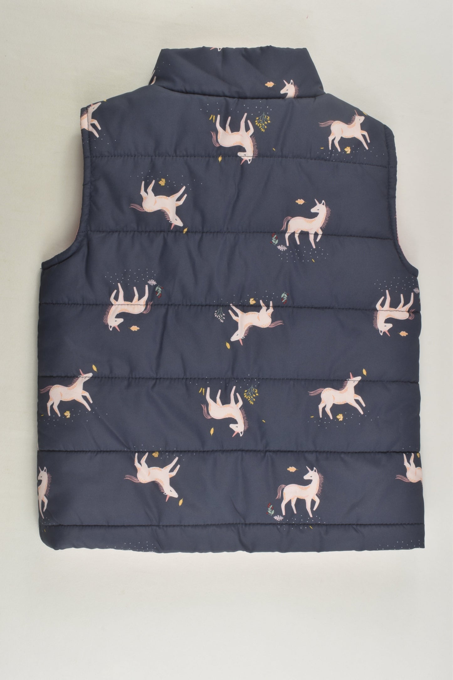 Anko Size 4 Unicorn Puffer Vest