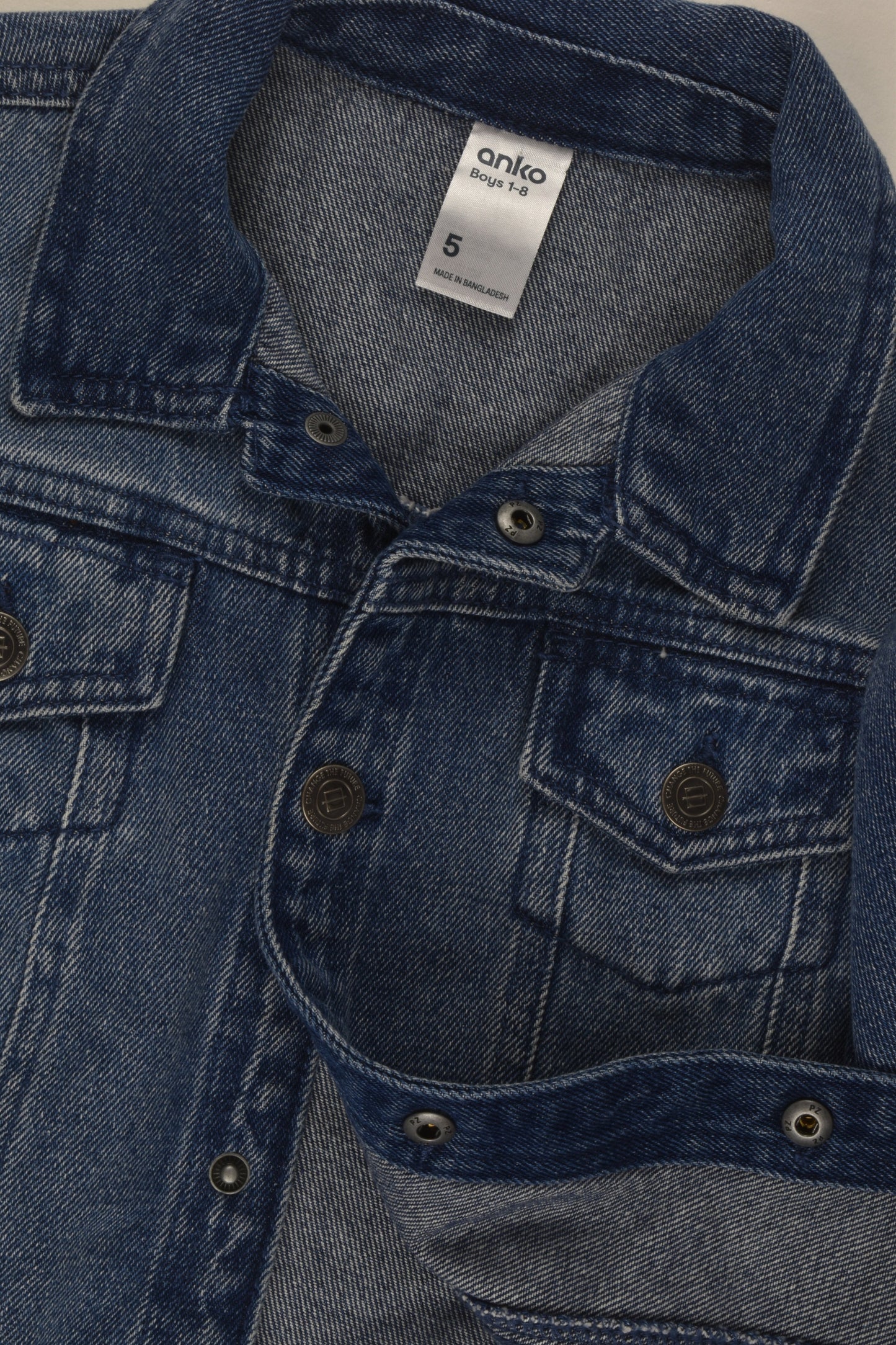 Anko Size 5 'Change The Future' Denim Jacket