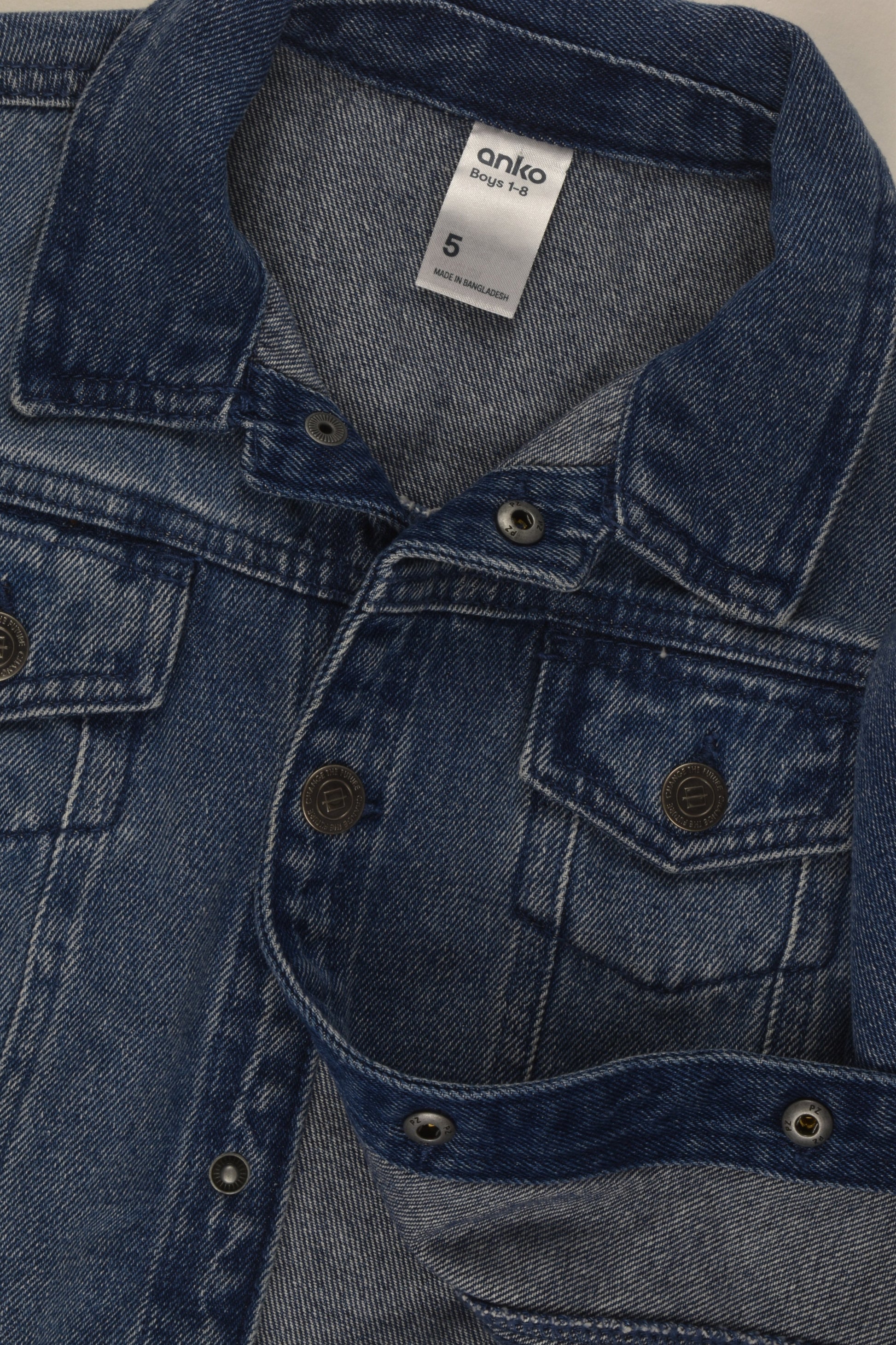 Anko Size 5 'Change The Future' Denim Jacket