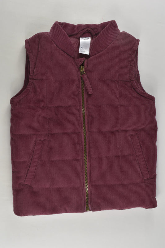 Anko Size 5 Cord Puffer Vest