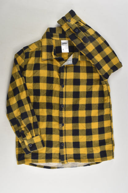 Anko Size 5 Flannelette Shirt