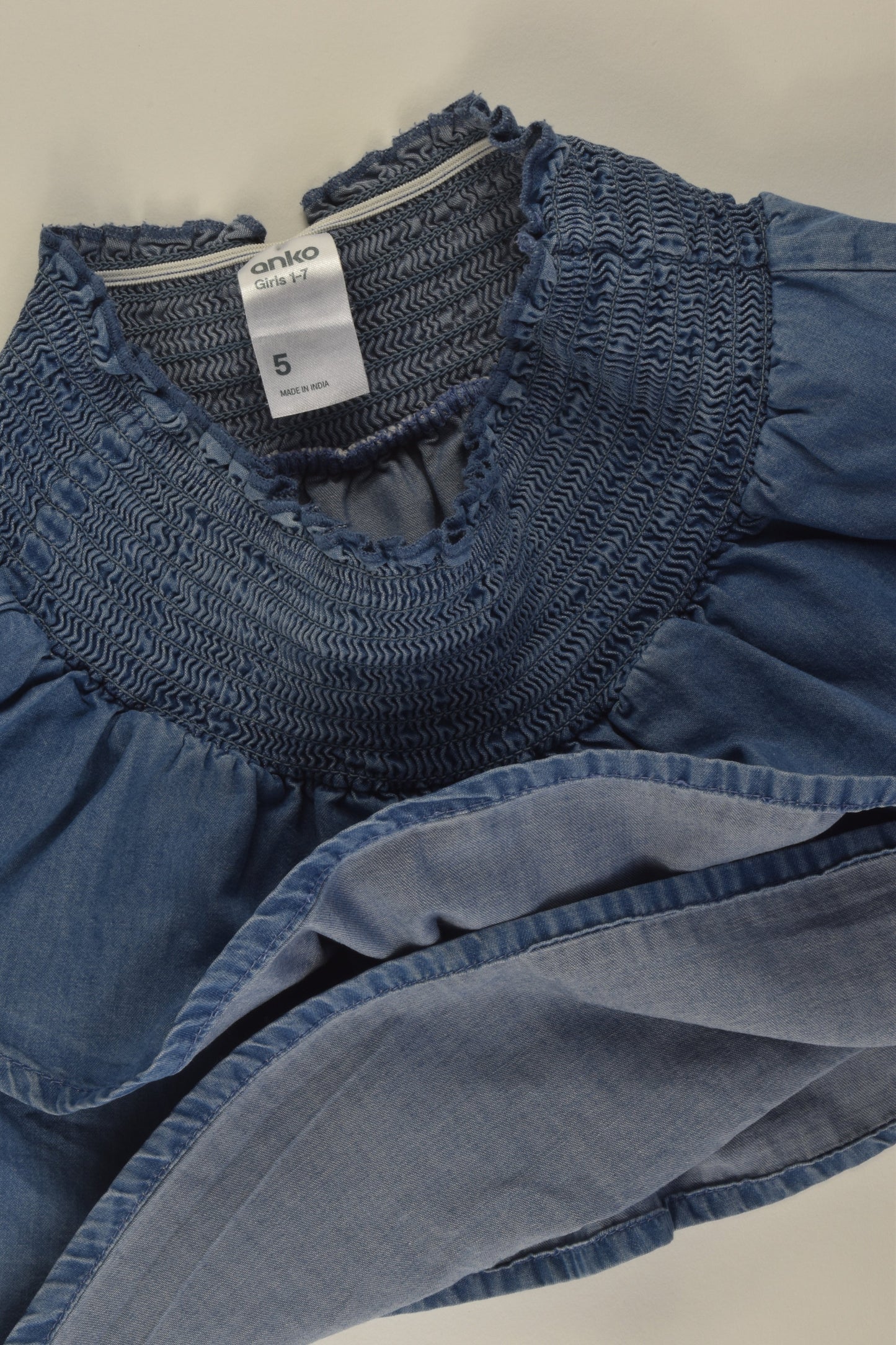 Anko Size 5 Lightweight Denim Skirt