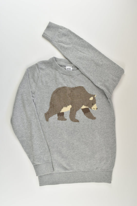 Anko Size 6 Bear Knit Jumper