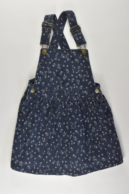 Anko Size 6 Floral Pinafore Dress