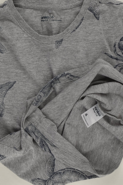 Anko Size 6 Sea Creatures T-shirt