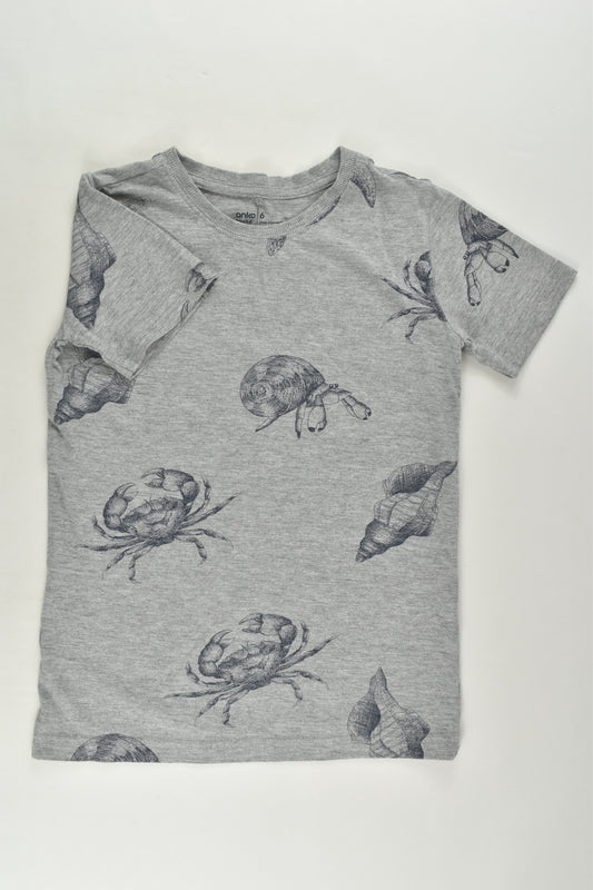 Anko Size 6 Sea Creatures T-shirt