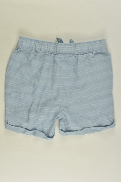 Anko Size 7 Linen Blend Shorts