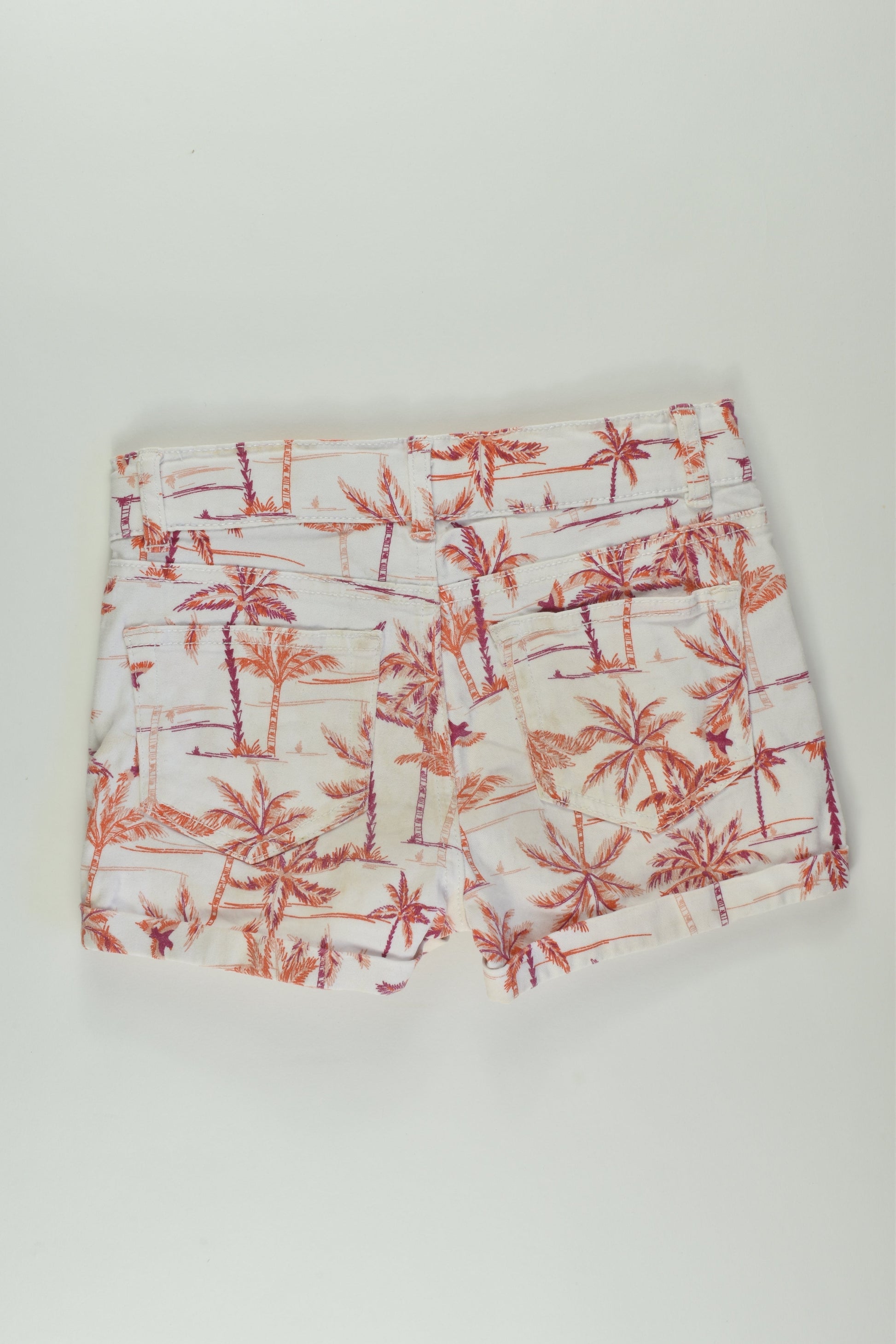 Anko Size 7 Stretchy Palm Trees Shorts