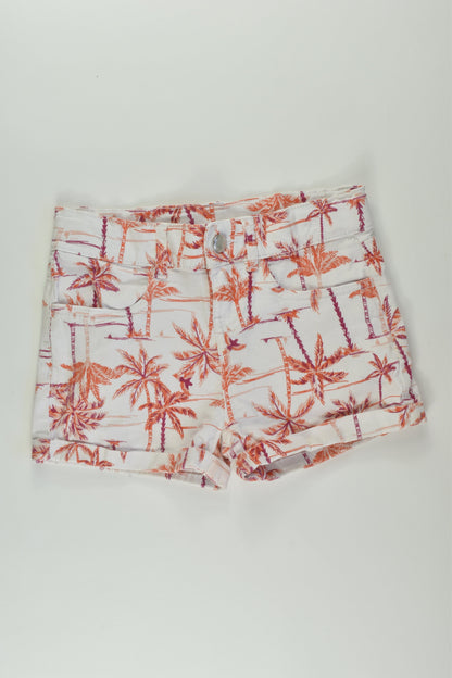 Anko Size 7 Stretchy Palm Trees Shorts