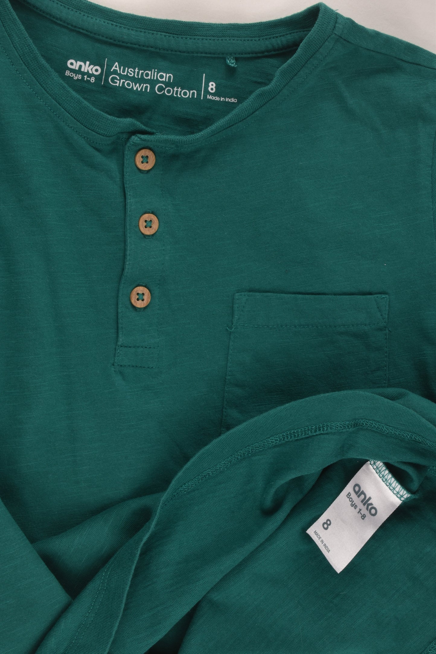 Anko Size 8 Green T-shirt