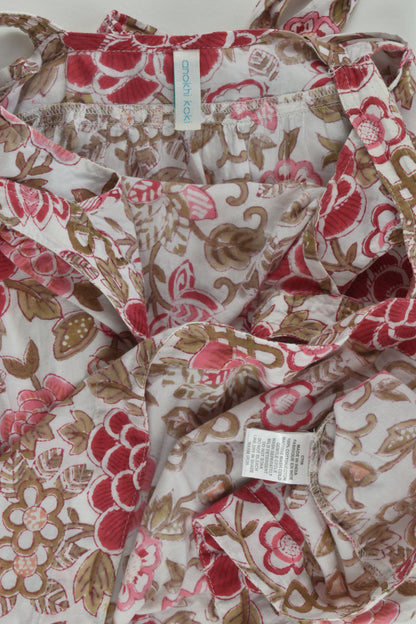 Anokhi Koki Size 4-5 Lightweight Floral Dress