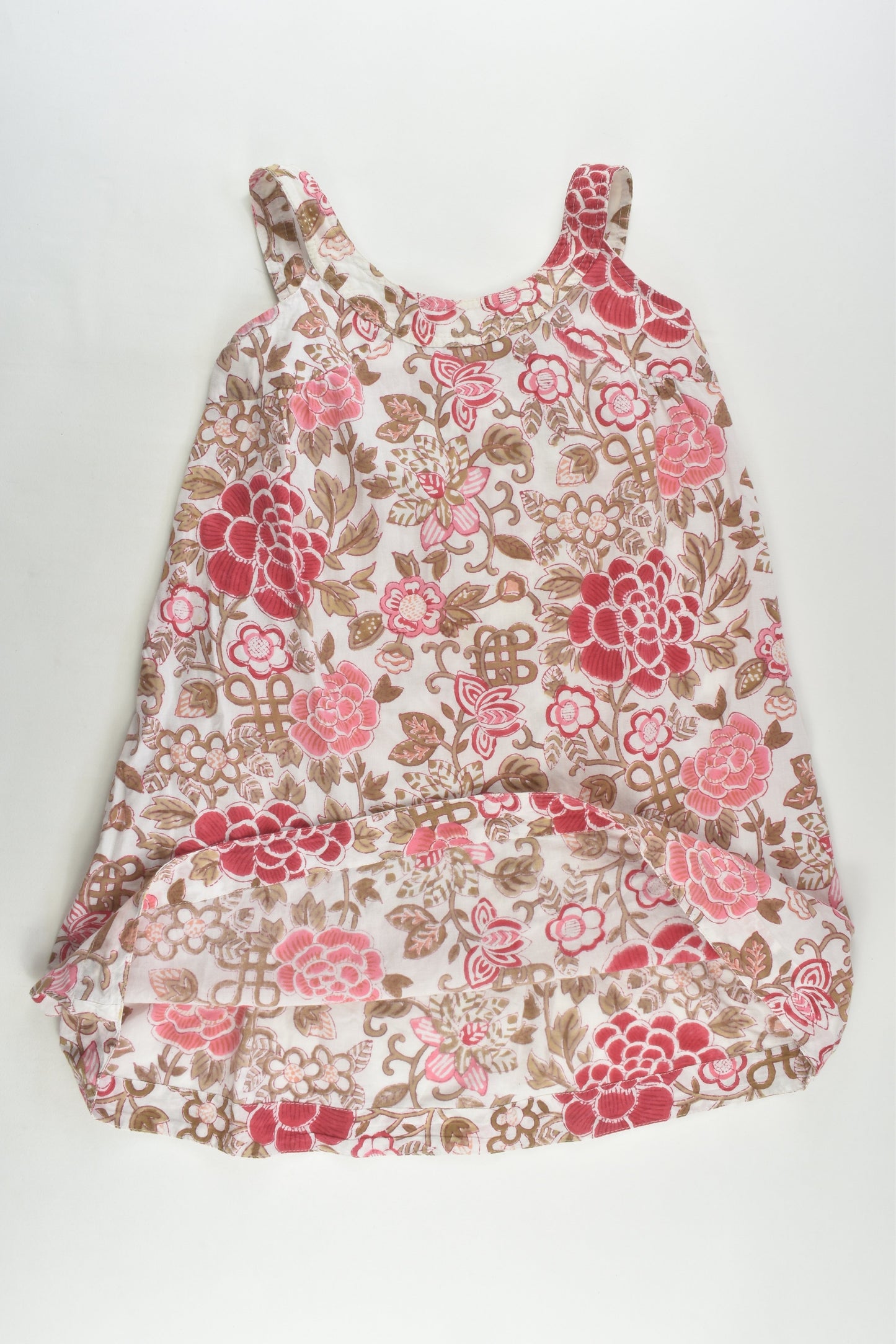 Anokhi Koki Size 4-5 Lightweight Floral Dress