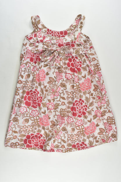 Anokhi Koki Size 4-5 Lightweight Floral Dress