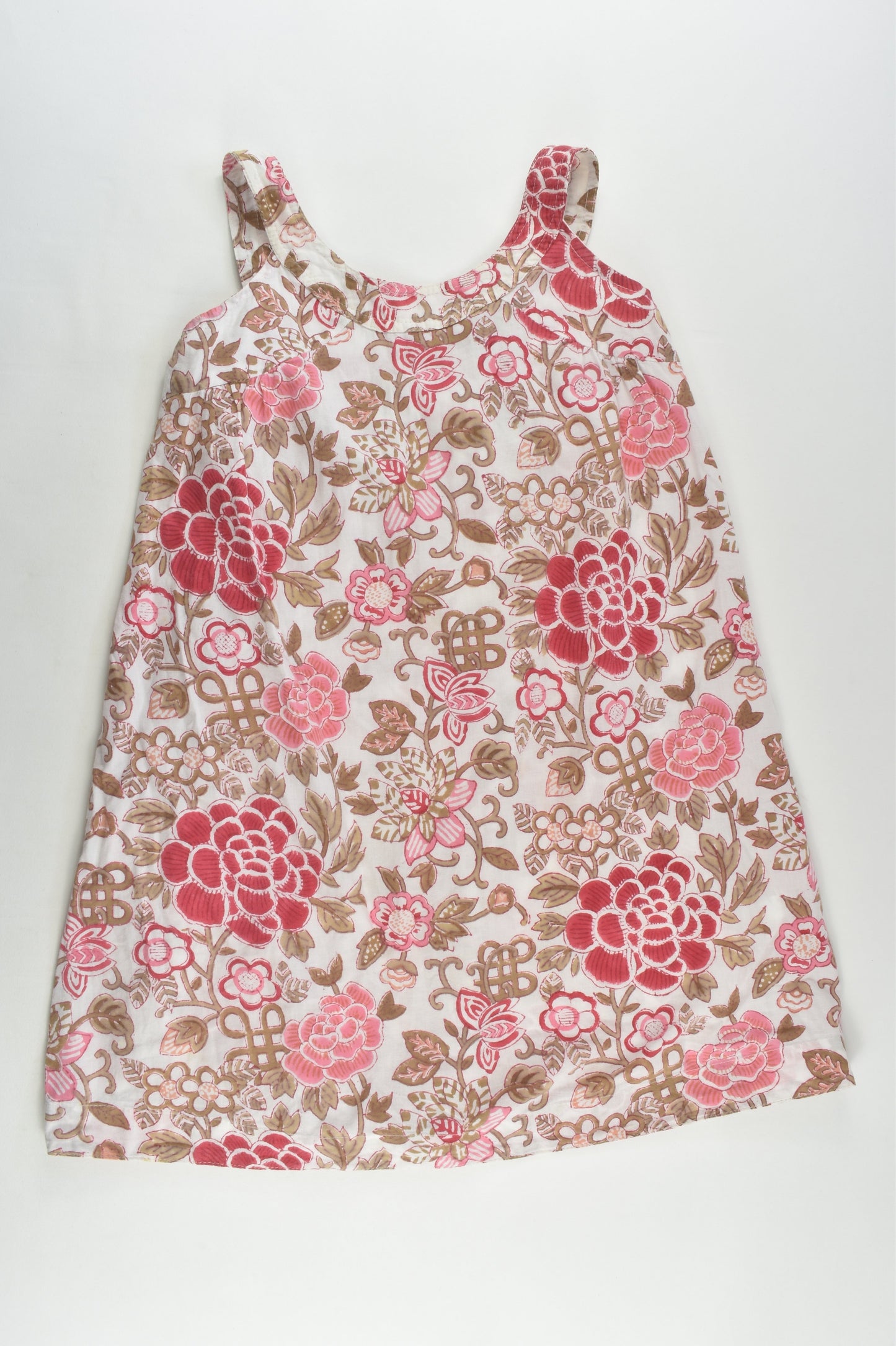 Anokhi Koki Size 4-5 Lightweight Floral Dress