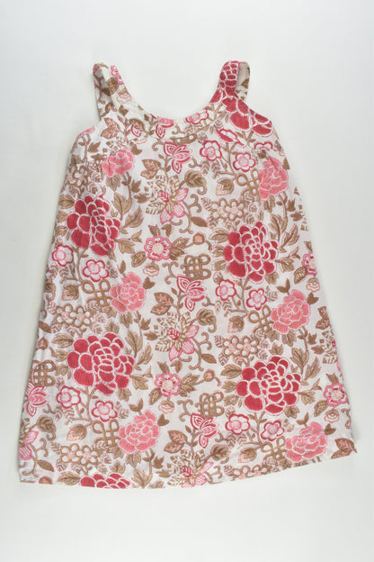 Anokhi Koki Size 4-5 Lightweight Floral Dress