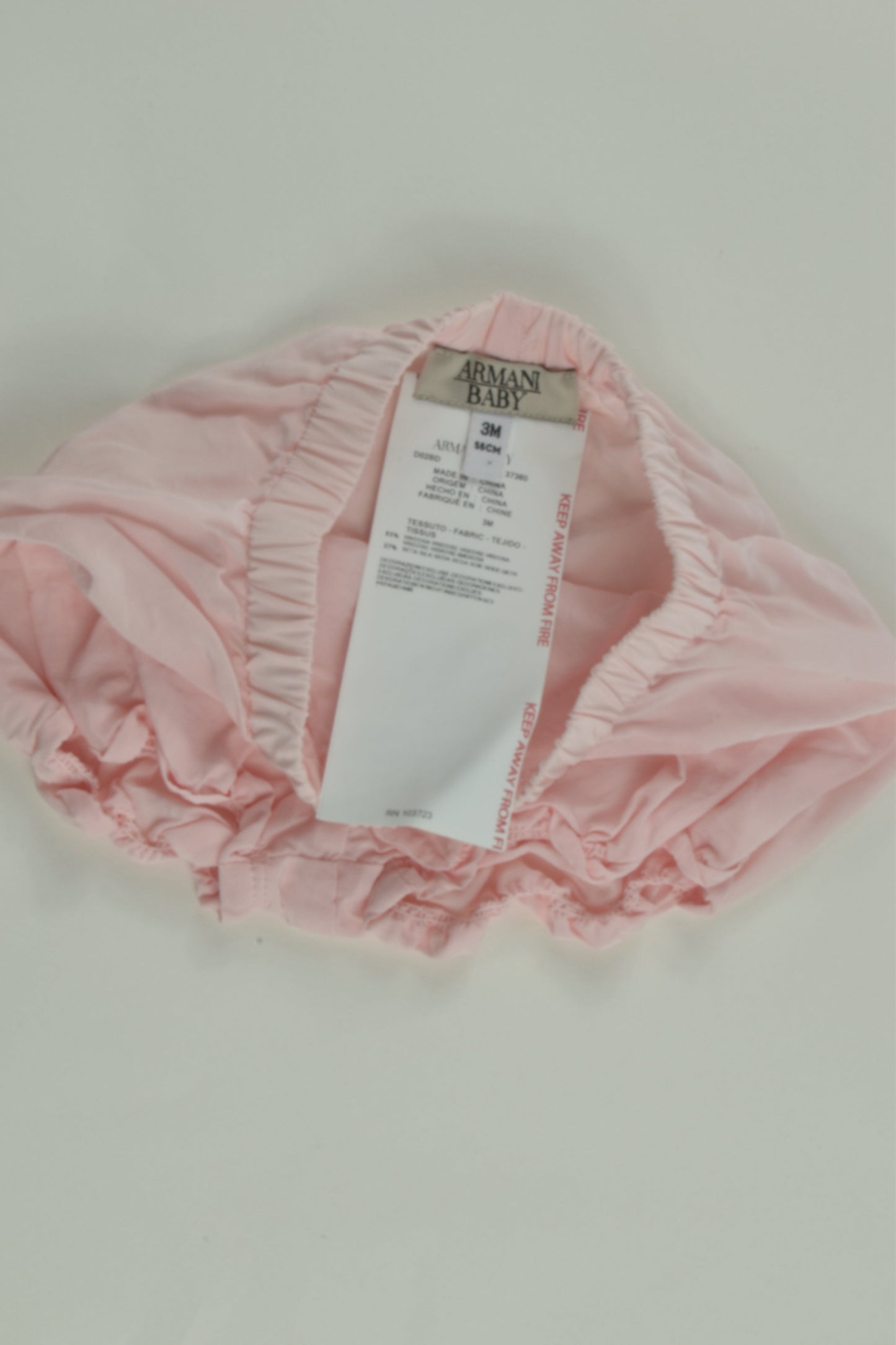 Armani Baby Size 000 (3 months, 56 cm) Bloomers