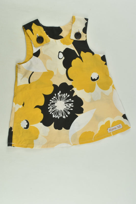 Atomic Tot Size 00 (4-6 months) Floral Dress