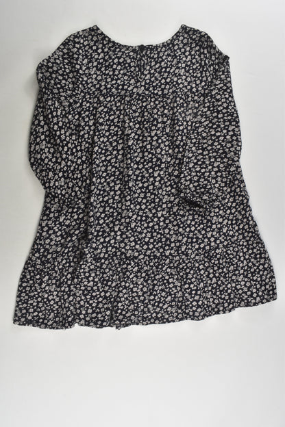 B Collection Size 4 Floral Viscose Dress