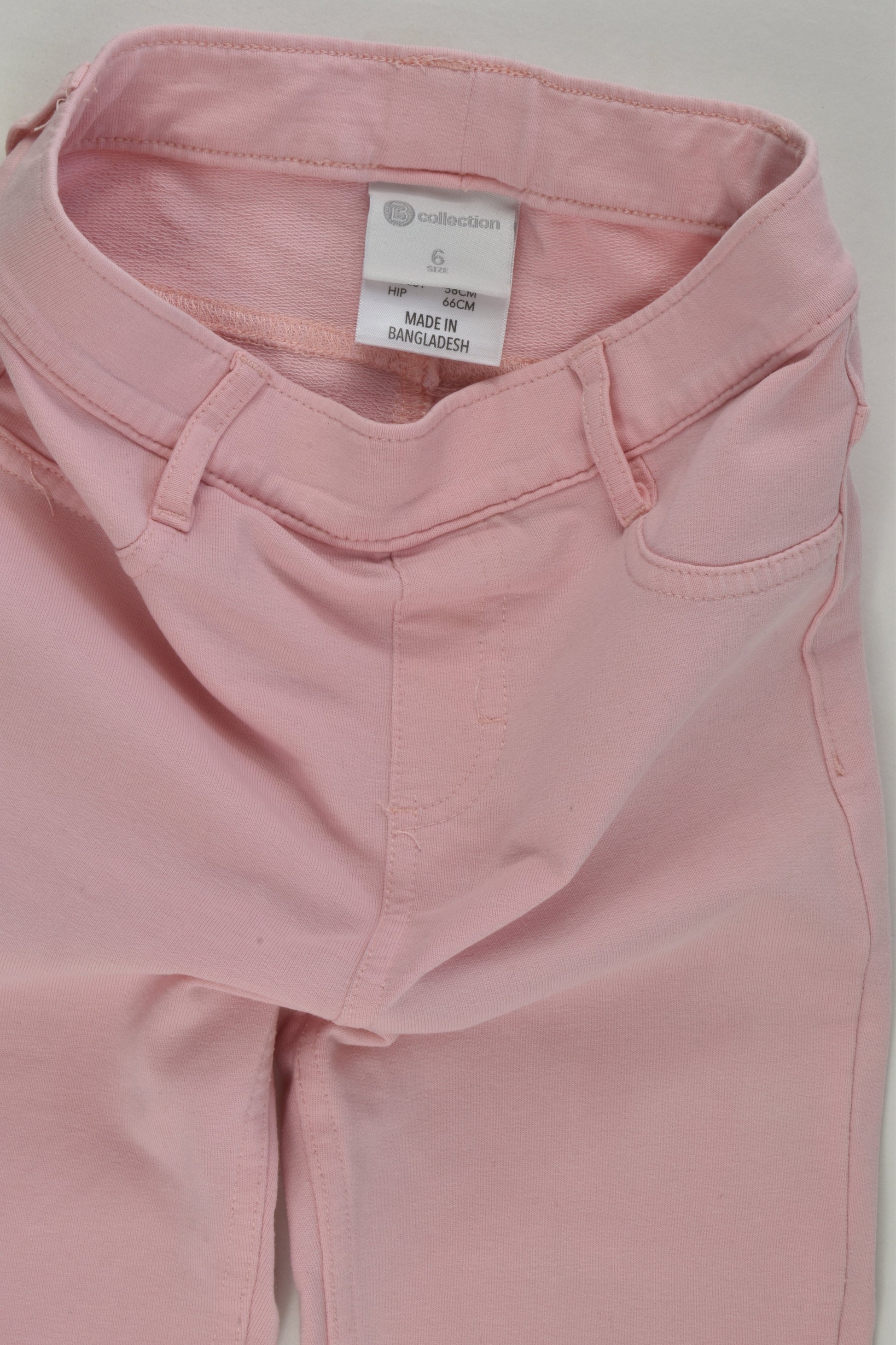 B Collection Size 6 Pink Jeggings