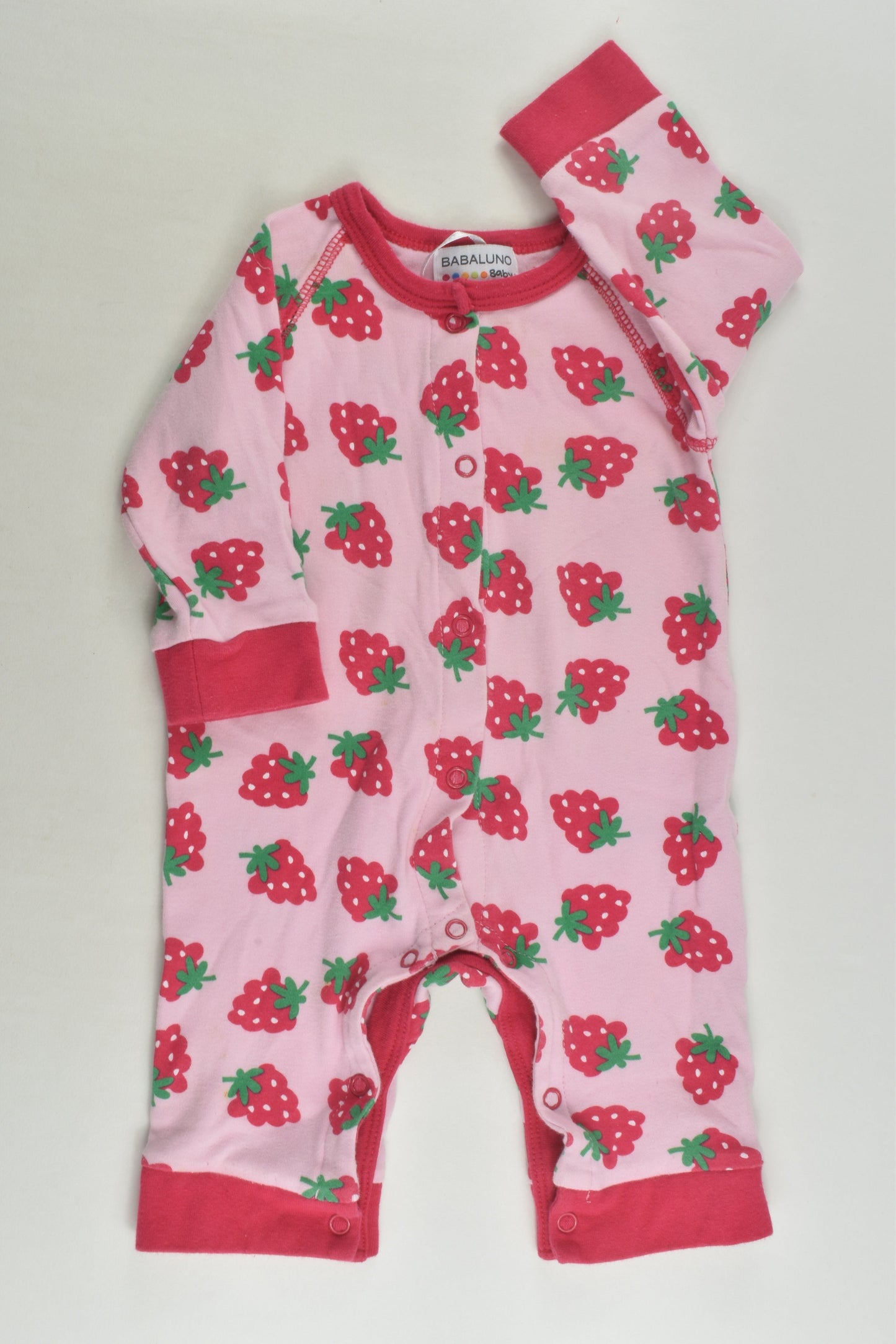Babaluno Size 00 Rasberry Romper