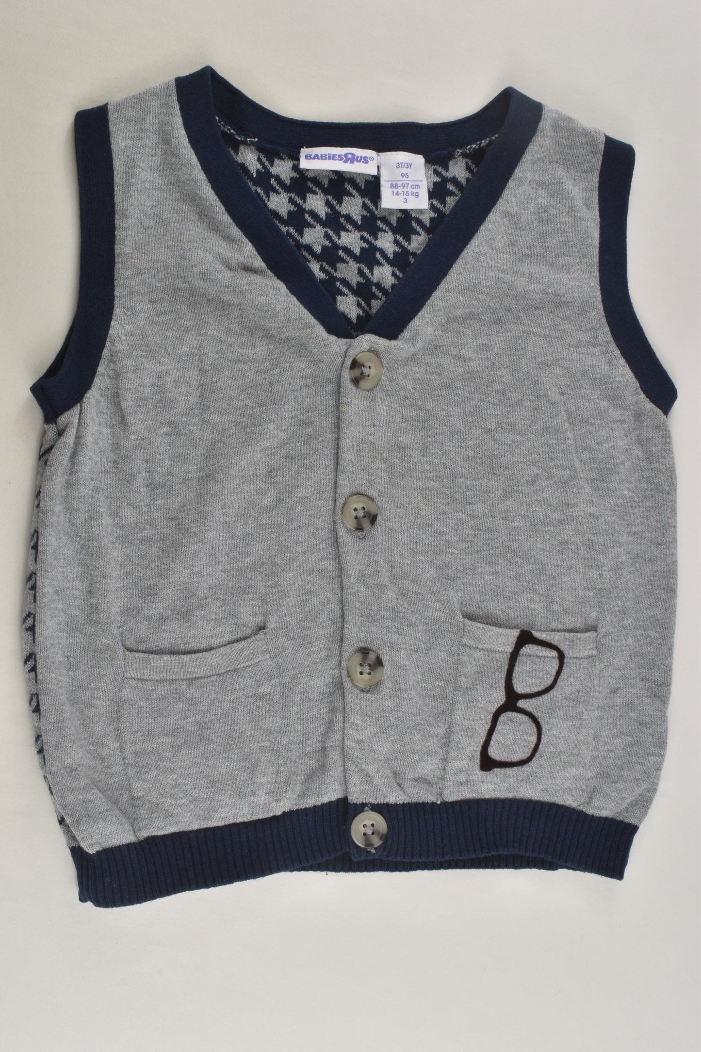 BabiesRus Size 3 Knit Vest