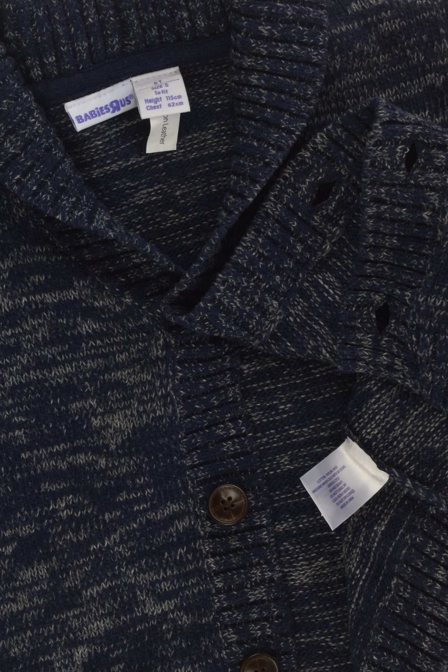 BabiesRus Size 5 Grandpa Cardigan