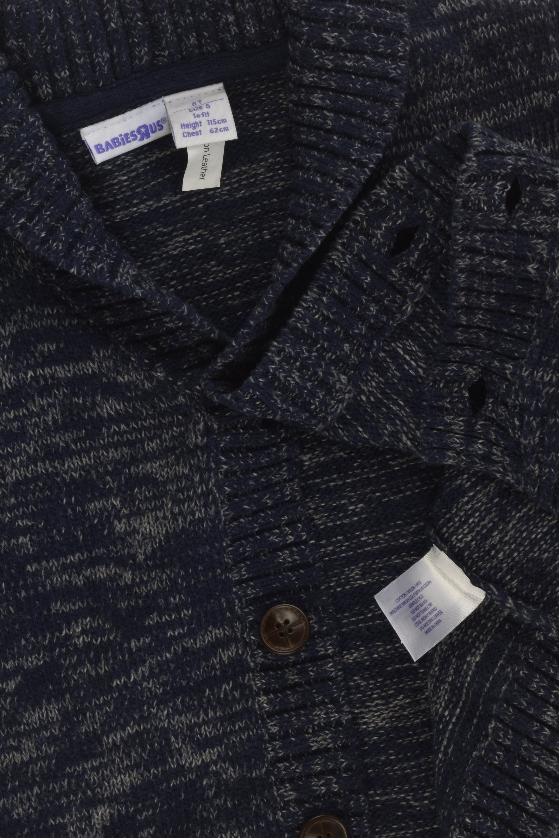 BabiesRus Size 5 Grandpa Cardigan