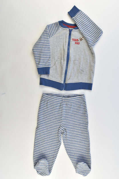 BabiesRus Size 9 months (Smallish sizing, more like 00) "Team Dad" Set