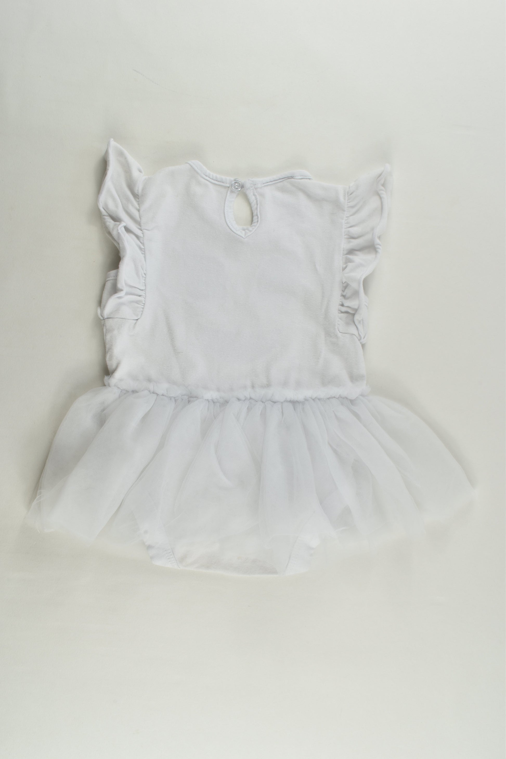 Baby Baby Size 00 Ghost Tulle Bodysuit