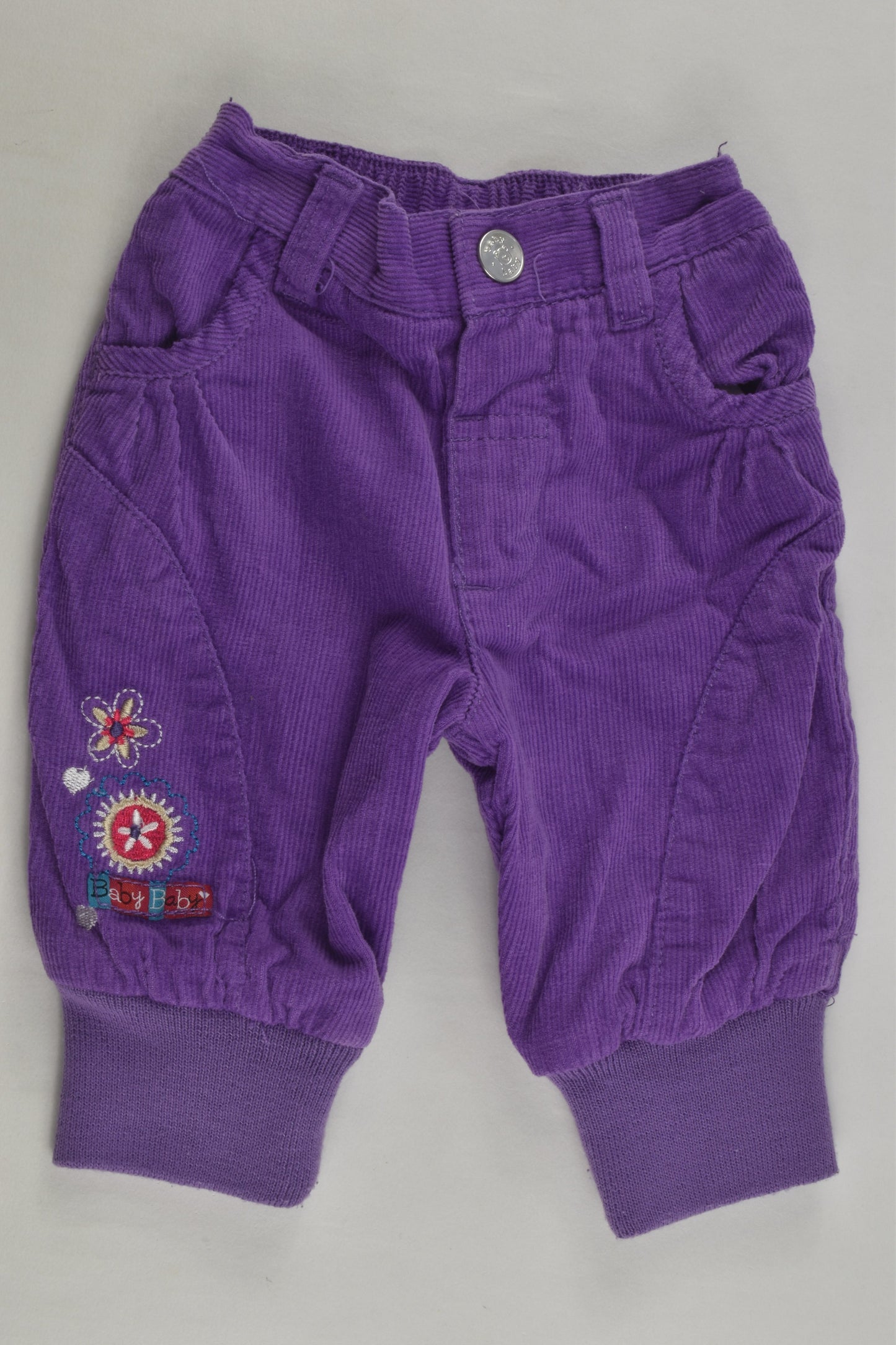 Baby Baby Size 000 Lined Cord Pants