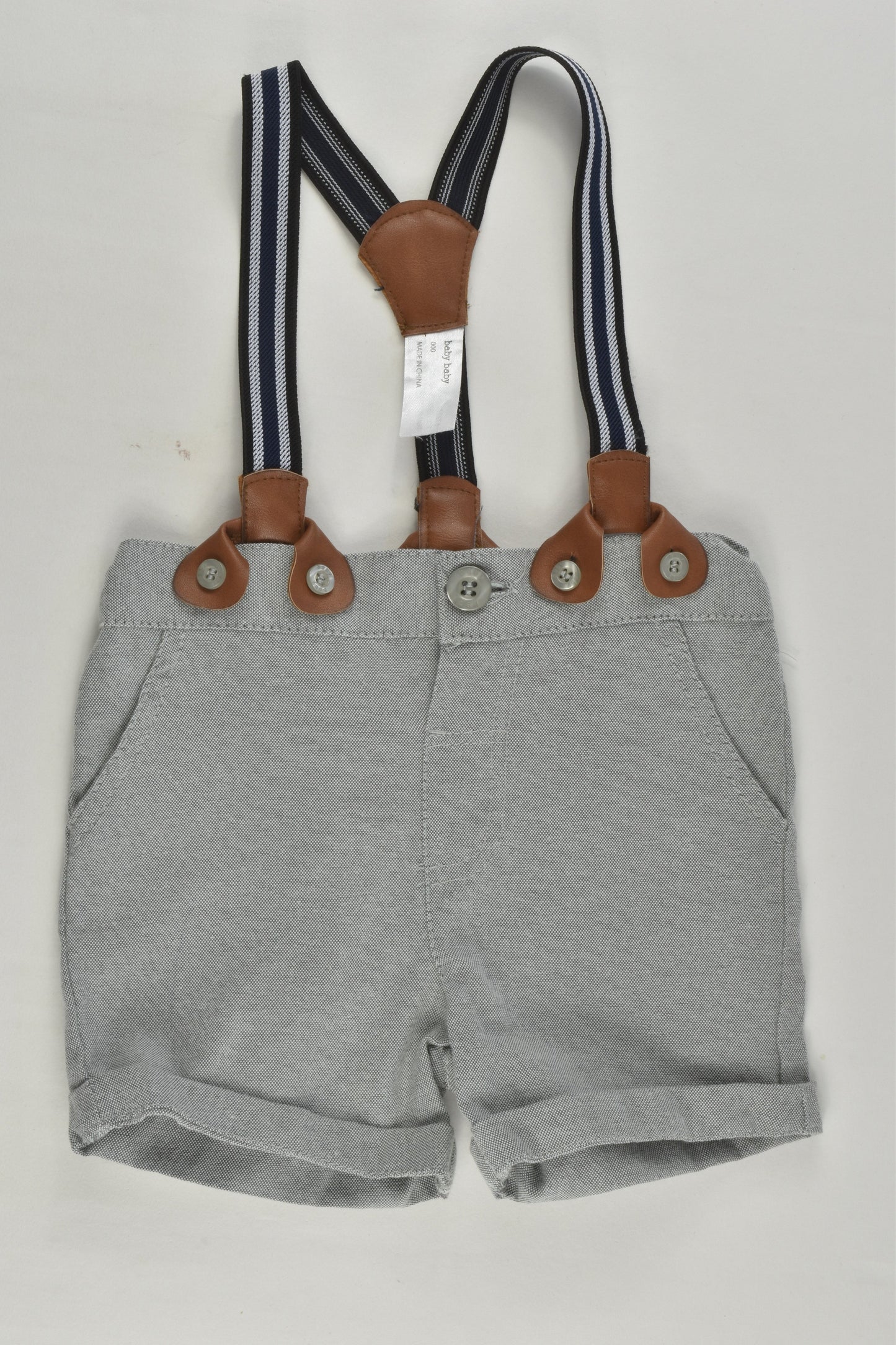 Baby Baby Size 000 Suspender Shorts