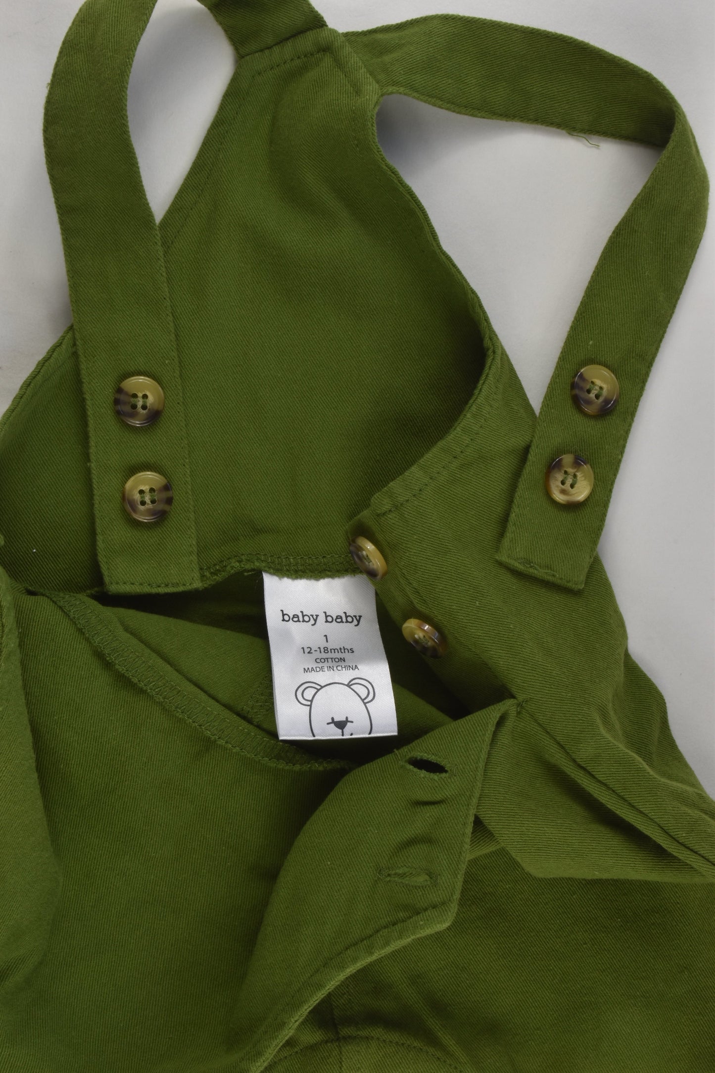 Baby Baby Size 1 Short Overalls