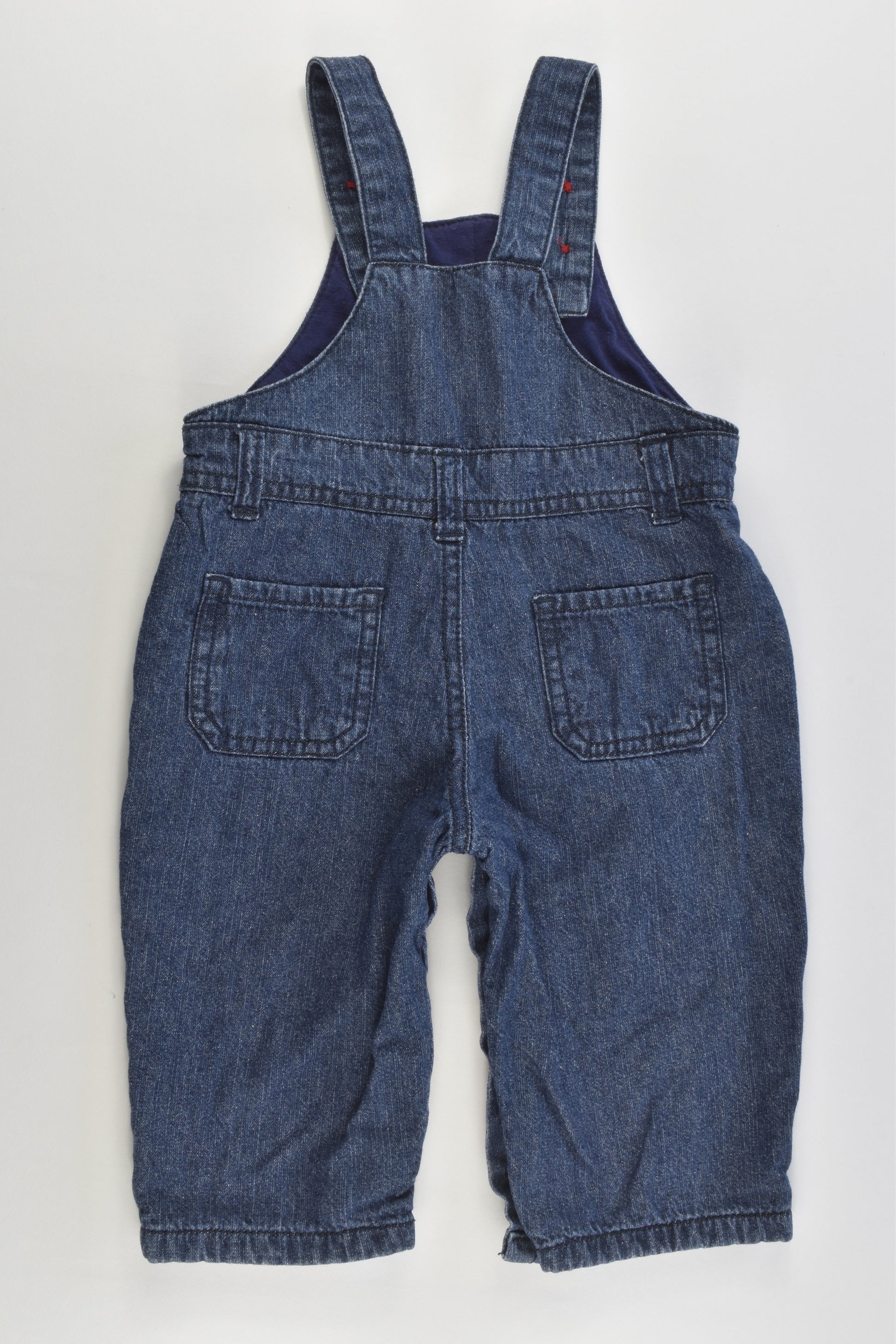 Baby Berry Size 00 (3-6 months) Lined Denim Overalls