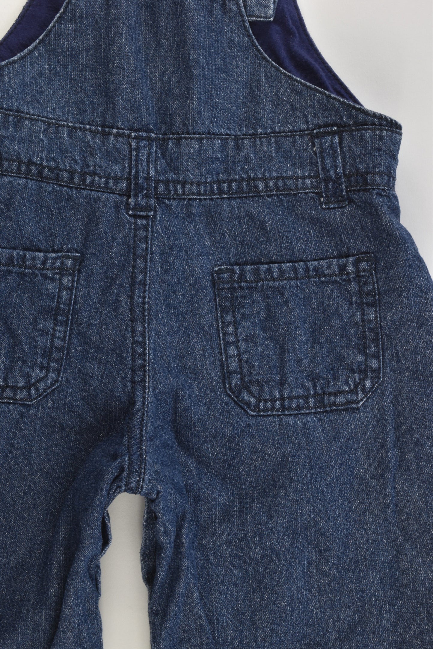 Baby Berry Size 00 (3-6 months) Lined Denim Overalls