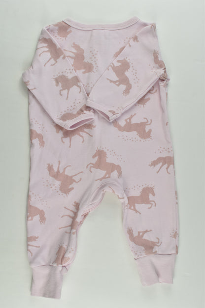 Baby Berry Size 00 (3-6 months) 'Make Your Own Magic' Unicorn Romper