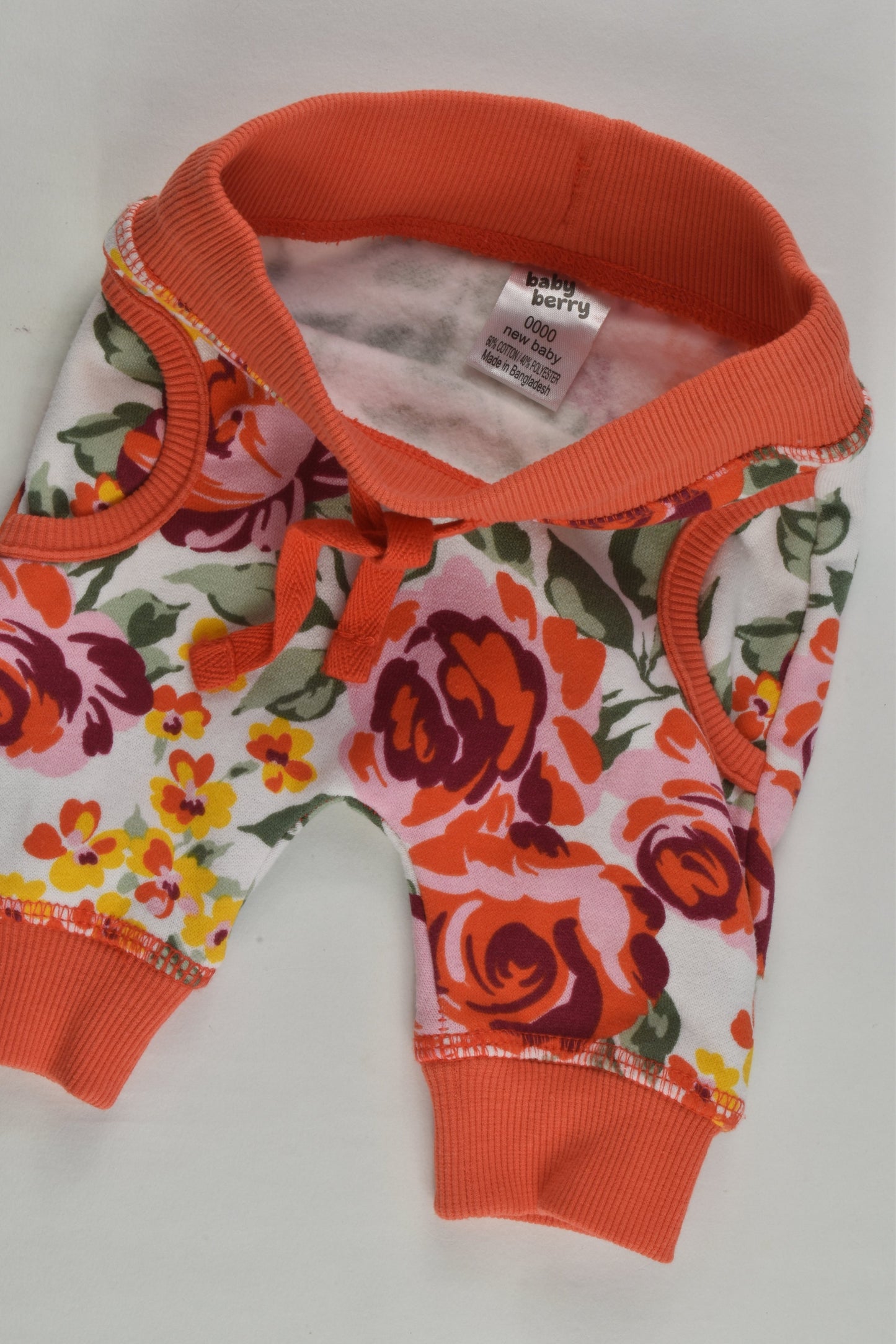 Baby Berry Size 0000 Floral Track Pants