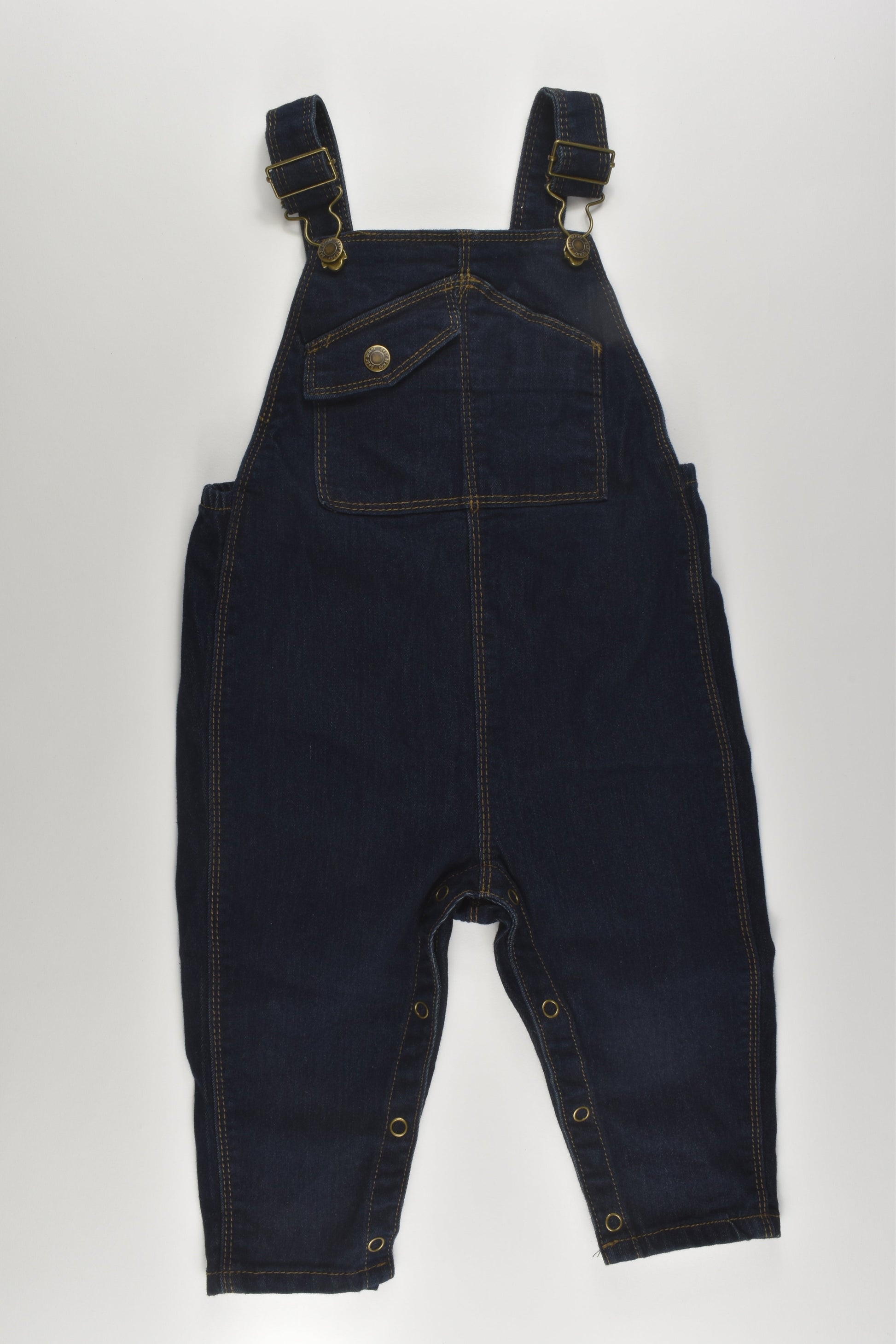 Baby Berry Size 1 Denim Overalls