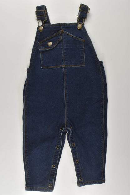Baby Berry Size 1 Denim Overalls
