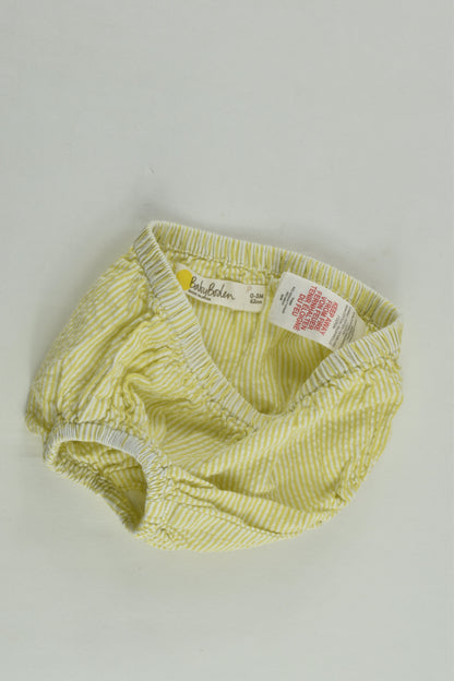 Baby Boden Size 000 (0-3 months, 62 cm) Lined Farm Animals Dress with Matching Bloomers