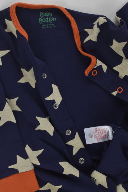Baby Boden Size 2 (18-24 months) Stars Romper