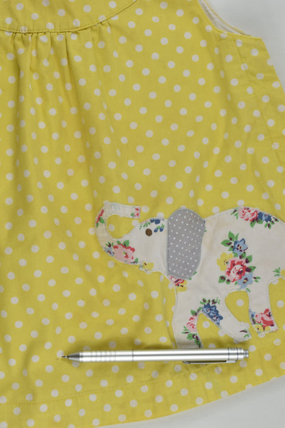 Baby Boden Size 2-3 Lined Elephant Blouse