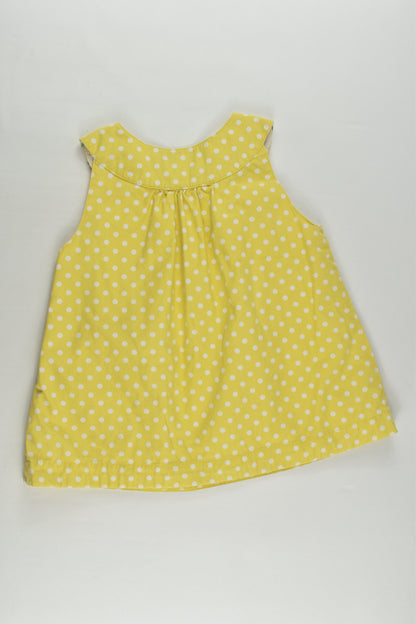 Baby Boden Size 2-3 Lined Elephant Blouse
