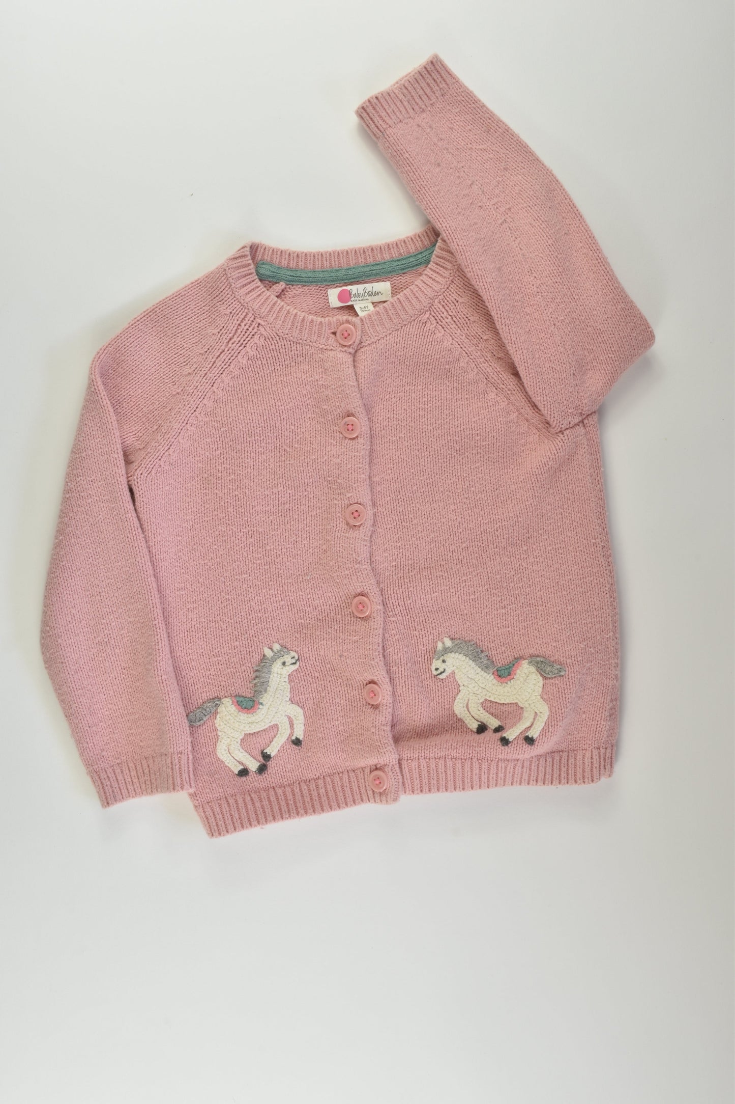 Baby Boden Size 3-4 Knit Cardigan