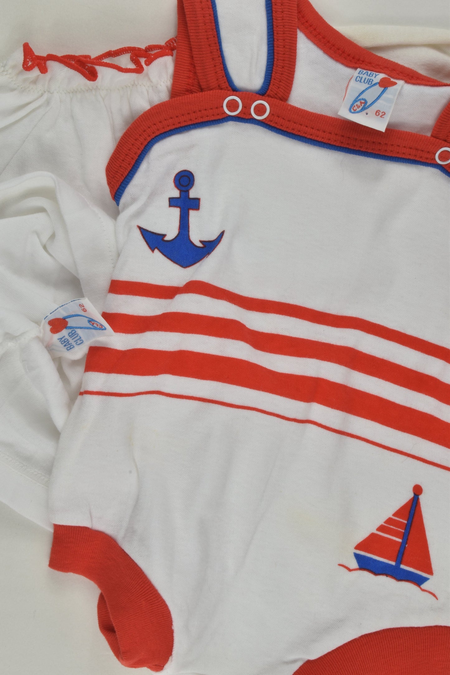 Baby Club by C&A Size 000 (62 cm) Vintage Nautical Outfit