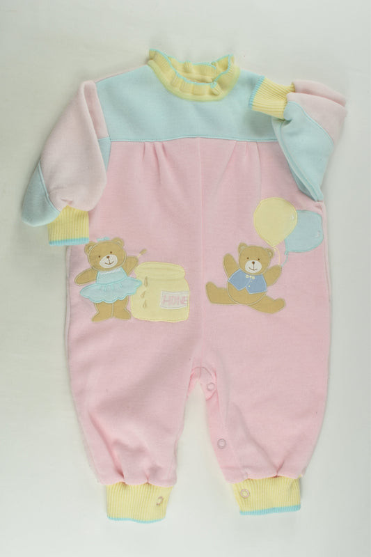 Baby Daz Size 00 Vintage Playsuit