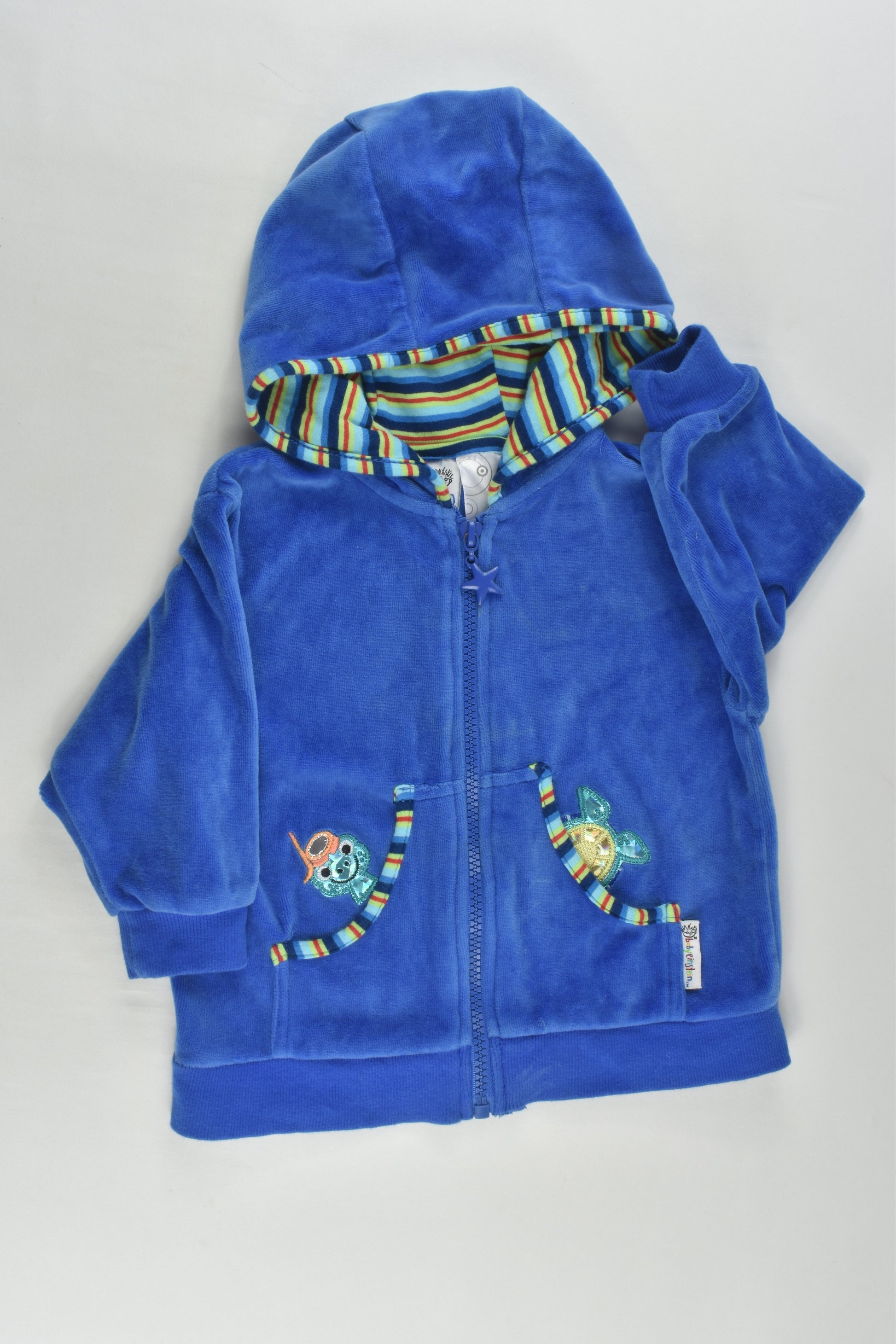 Baby Einstein by Target Size 1 Velour Zip Jumper