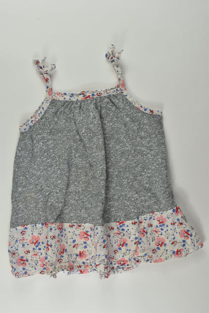 Baby Gap Size 0 Floral/Knit Dress